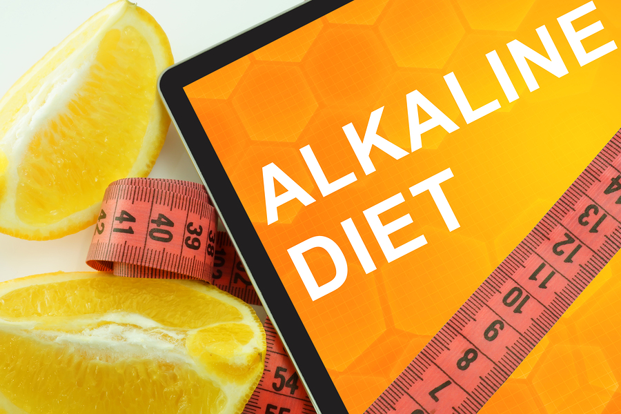 alkaline diet on tablet.